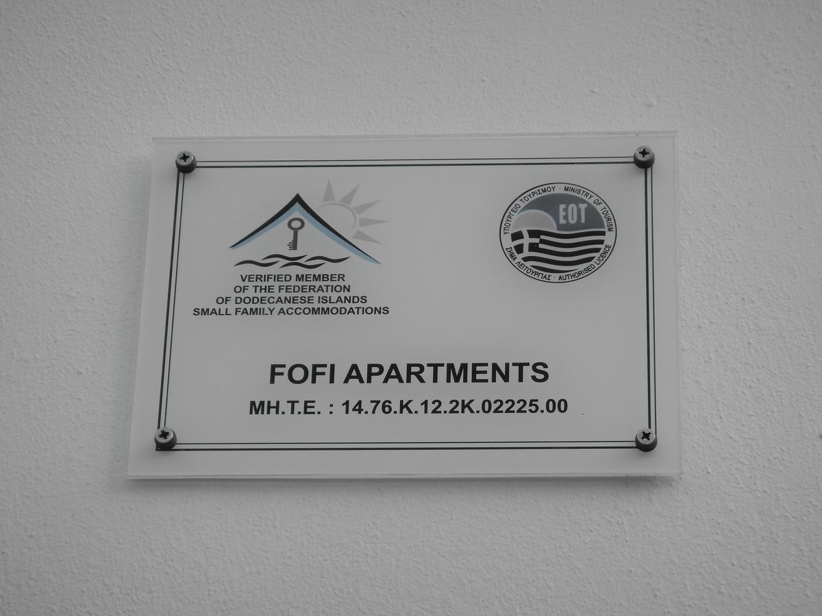 Fofi Apartments Symi Bagian luar foto